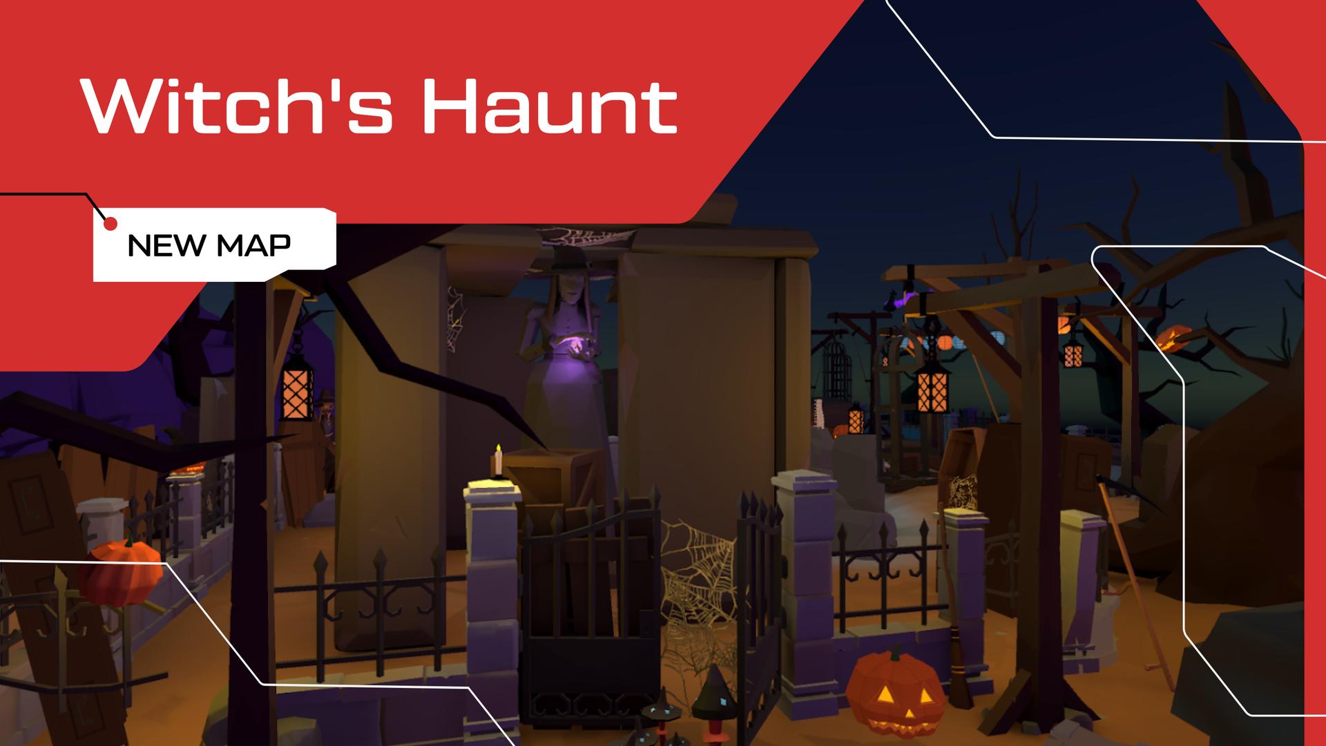 Introducing the New "Witch's Haunt" VR Map by VION VR'